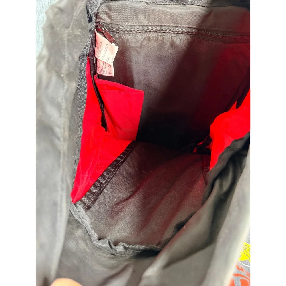 Vintage North Face Patrol‎ Pack Backpack Red Black Hiking Travel Nylon Bag